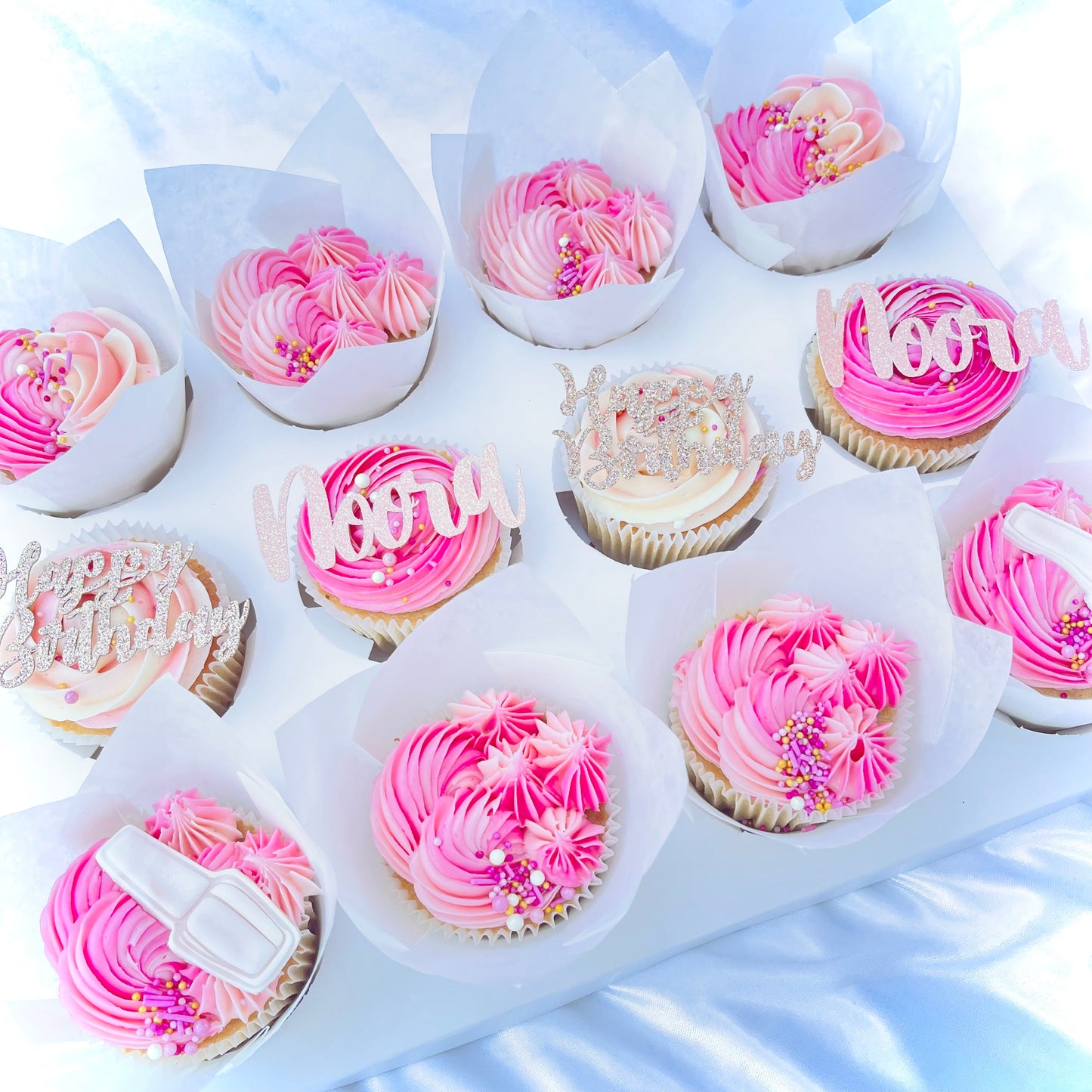 12 Cupcake Gift Box (Design your own)