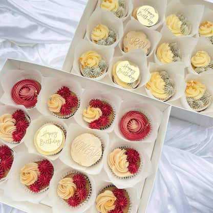 12 Cupcake Gift Box