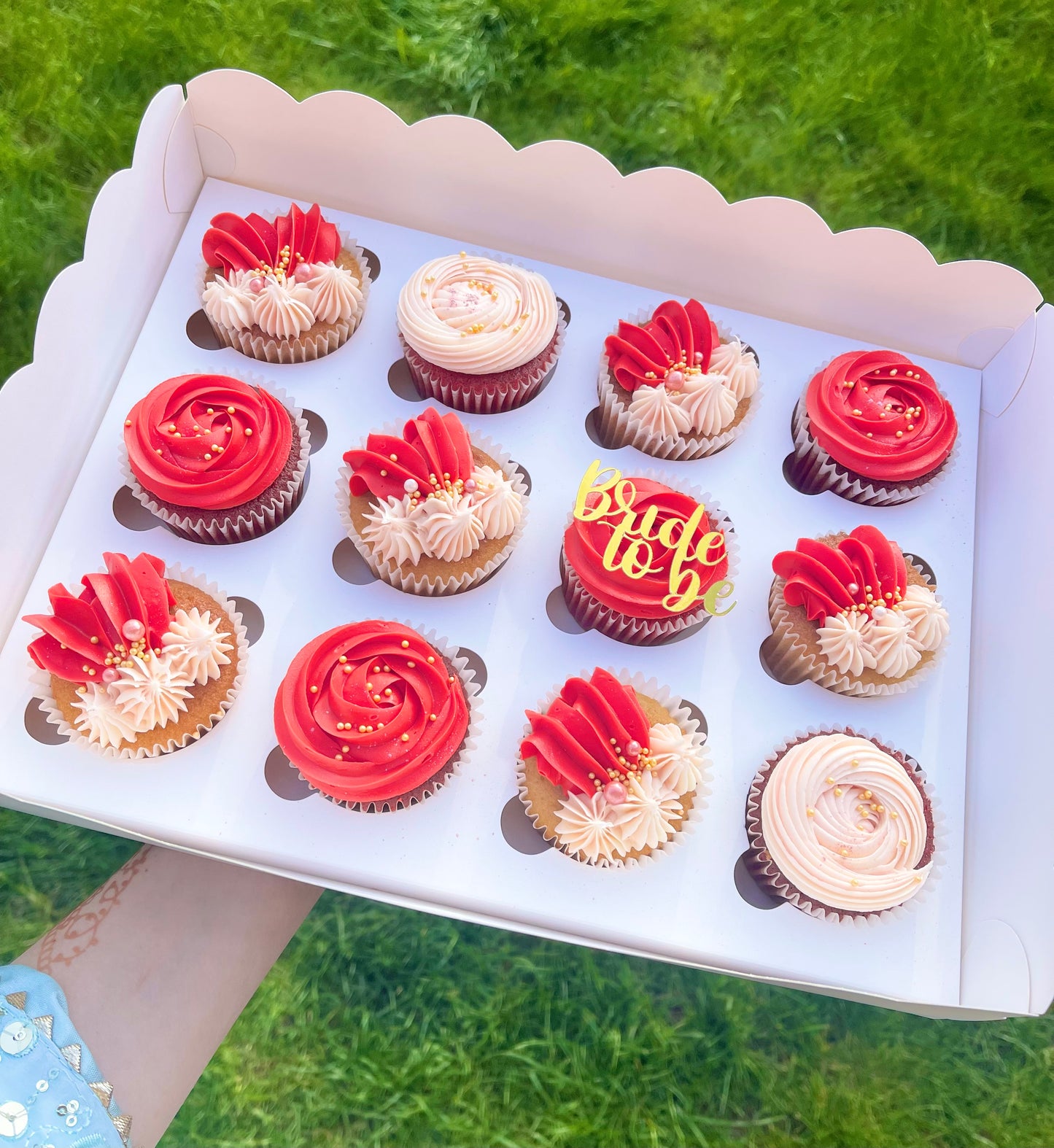 12 Cupcake Gift Box (Design your own)