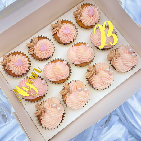 12 Mini Cupcake Gift Box