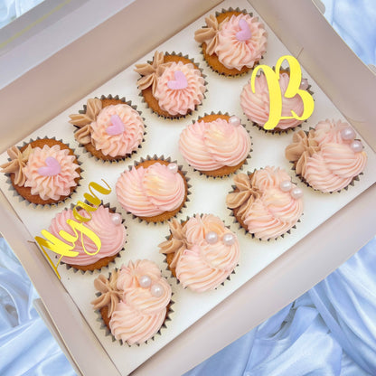 12 Mini Cupcake Gift Box (Design your own)