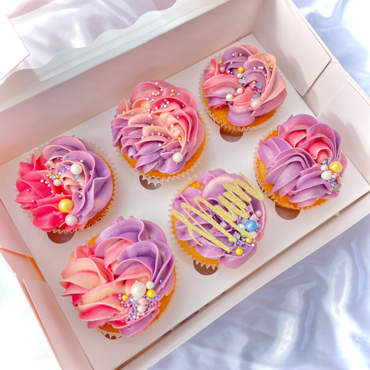 Box of 6 Mothers Day Cupcakes