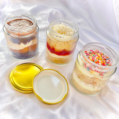 Cake Jars (4 jars)